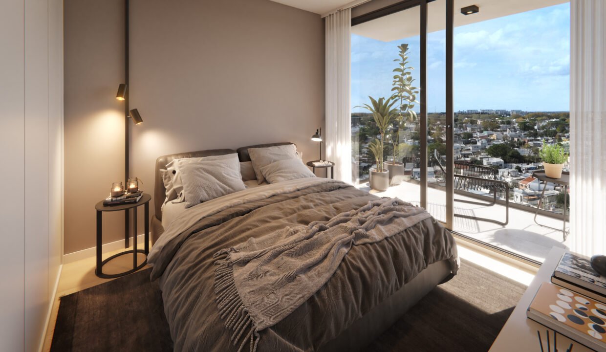 132 - 111 Depto 1D BALCON Cam Dormitorio HDTV
