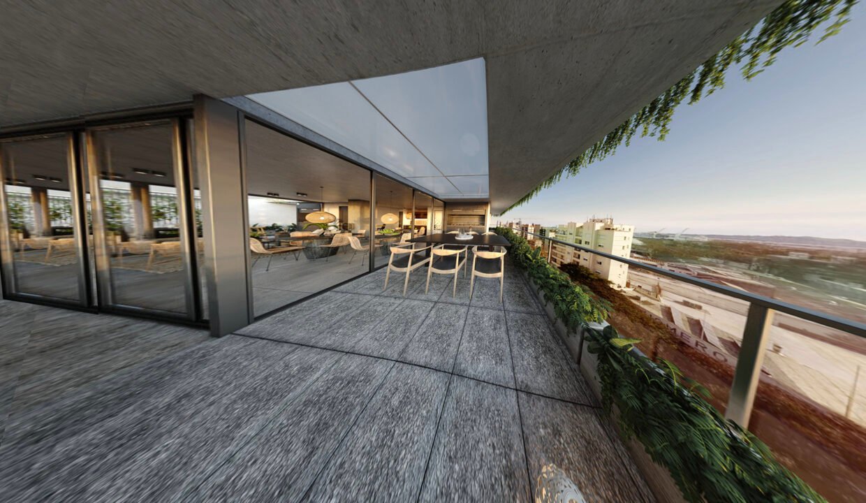 Mirador en terraza